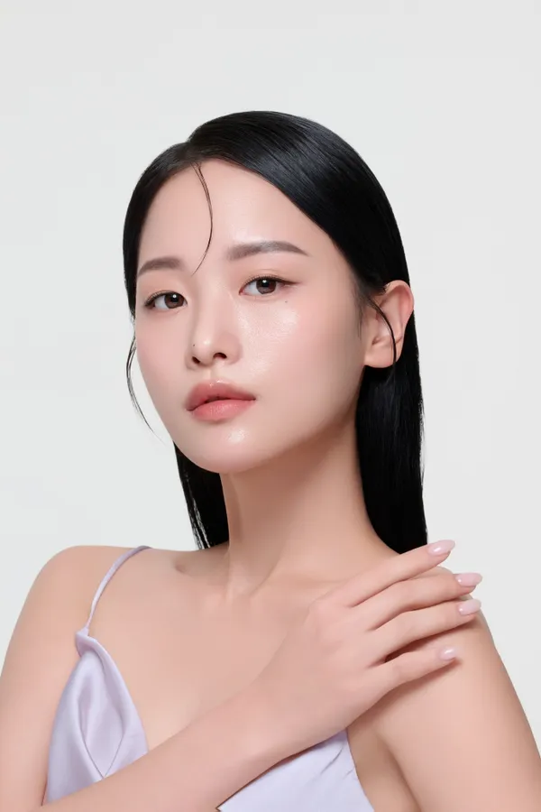 라피끄 인물 제품 촬영 — 무지 배경 · 클로즈업 · 모델 컷 (8/10)